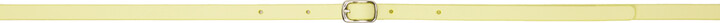 Maison Margiela Yellow Slim Belt