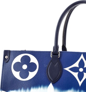 Louis Vuitton OnTheGo Tote Limited Edition Escale Monogram Giant GM Blue  2375391