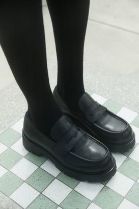 vagabond platform loafers