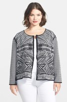 Thumbnail for your product : Nic+Zoe 'Lithograph' Jacket (Plus Size)