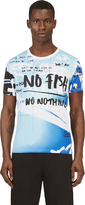 Thumbnail for your product : Kenzo Blue No Fish No Nothing Blue Marine Foundation Edition T-Shirt