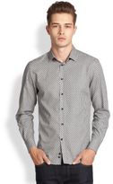 Thumbnail for your product : Versace Geometric-Print Sportshirt