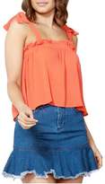 Thumbnail for your product : Sass Festival Tie Strap Crop Cami