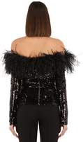 Thumbnail for your product : 16Arlington Embellished Off-the-shoulder Top