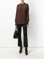 Thumbnail for your product : Theory checked blouse