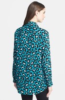 Thumbnail for your product : MICHAEL Michael Kors 'Kasuri' Leopard Print Shirt