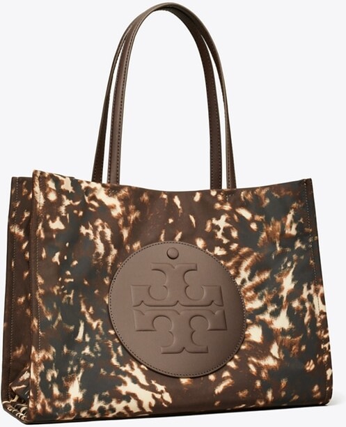 Tory Burch Ella Printed Nylon Small Tote