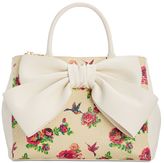 Thumbnail for your product : Betsey Johnson Large Bow Satchel, a Macy's Exclusive Style