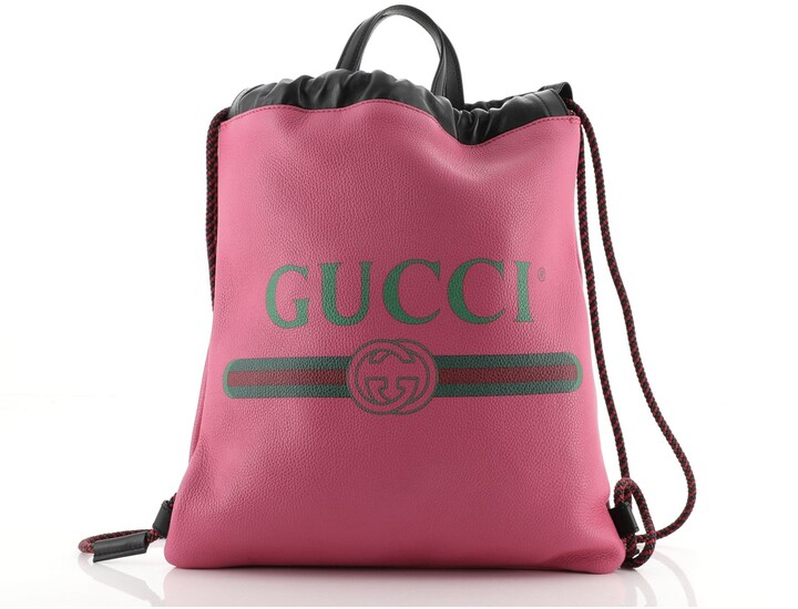 gucci drawstring bag