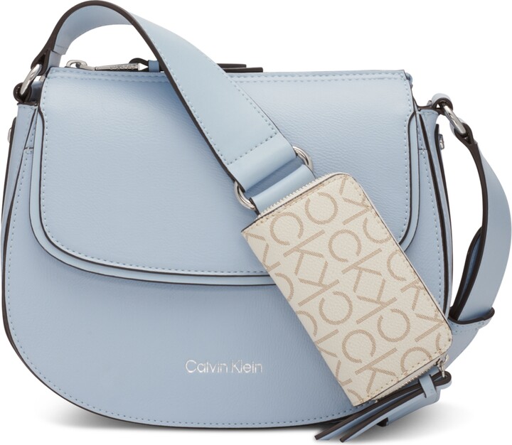 Calvin Klein Blue Handbags | ShopStyle