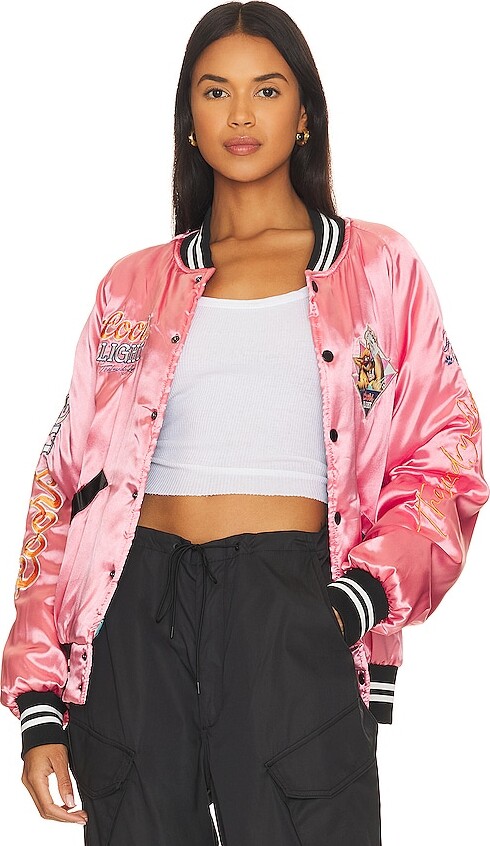 Off-White Stadium Jacket by Pushbutton on Sale