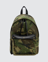 Thumbnail for your product : Faith Connexion Camo Chain Detail Backpack