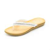 Thumbnail for your product : Alexis Leroy Women's Flip-Flops Diamond Beach Flat Cool Slippers