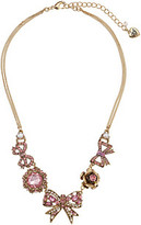 Thumbnail for your product : Betsey Johnson Statement Frontal Bows Necklace