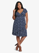 Thumbnail for your product : Torrid Butterfly Faux Wrap Dress