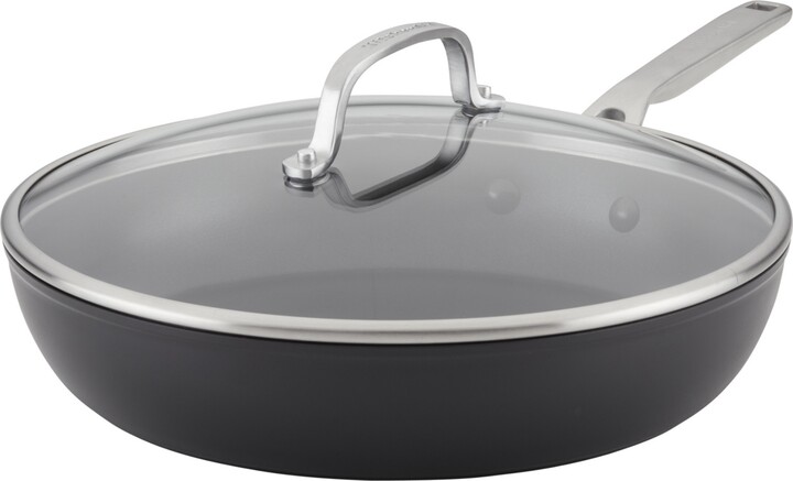 KitchenAid 8.25 Stainless Steel 5-Ply Clad Nonstick Fry Pan in the Cooking  Pans & Skillets department at