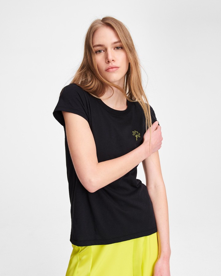 rag and bone embroidered tee