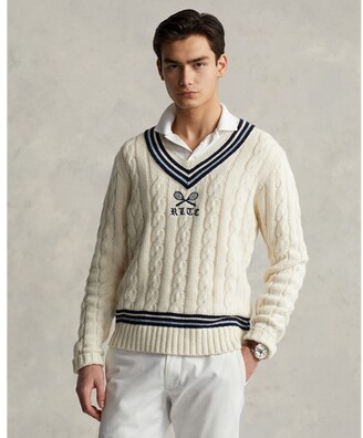 Polo Ralph Lauren Logo Cricket Jumper - ShopStyle Crewneck Knitwear