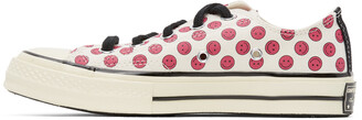 Converse Off-White & Pink Happy Camper Chuck 70 OX Sneakers