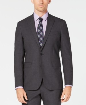 Cole Haan Mens Slim Fit Stretch Suit Separates-Custom Jacket & Pant Size Selection 