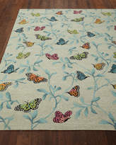Thumbnail for your product : Butterfly Blossom Indoor/Outdoor Rug, 3'6" x 5'6"