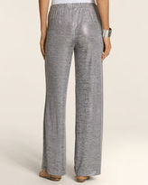 Thumbnail for your product : Chico's Knit Kit Silver Foil Pants