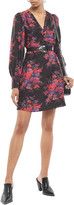 Thumbnail for your product : McQ Floral-print Silk-jacquard Mini Dress