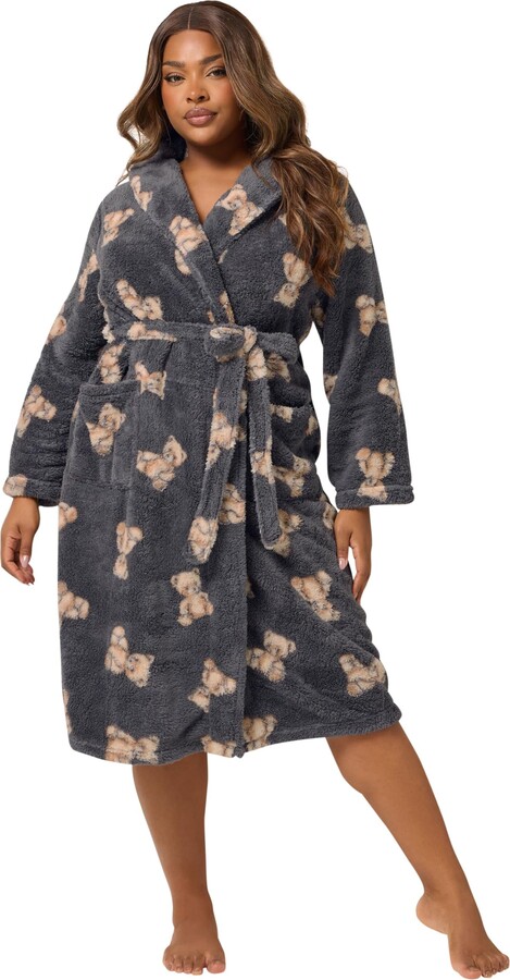 Teddy Womens Dressing Gown Asos No Collar Gown Shop The Largest