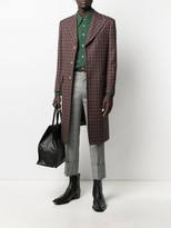 Thumbnail for your product : Vivienne Westwood Checked Single-Breasted Coat