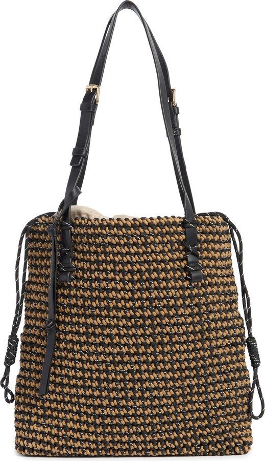 Dolce Vita Woven Cord Tote Bag