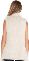 Thumbnail for your product : June Knitted Rabbit Fur Vest