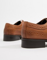 Thumbnail for your product : ASOS DESIGN Mai Tai leather brogues
