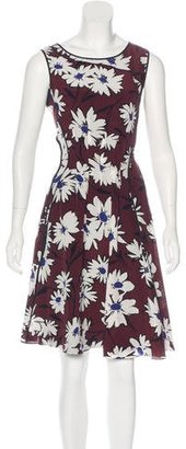 Nina Ricci Silk Printed Dress w/ Tags