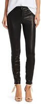 Thumbnail for your product : J Brand Mid-Rise Leather Skinny Jeans