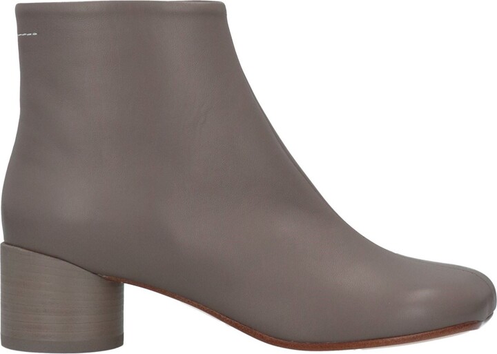 MM6 MAISON MARGIELA Ankle Boots Dove Grey - ShopStyle
