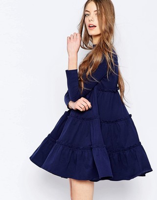 ASOS COLLECTION Tiered Swing Dress