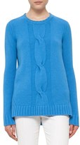 Thumbnail for your product : Akris Punto Women's Braid Front Wool & Cashmere Sweater