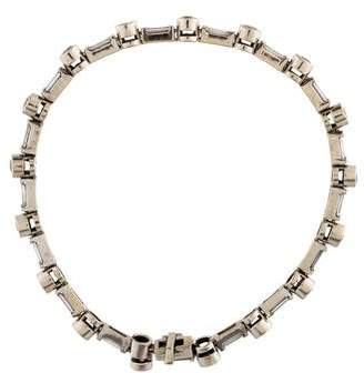 18K Diamond Link Bracelet