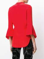 Thumbnail for your product : Victoria Beckham ruched collar blouse