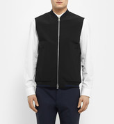 Thumbnail for your product : Jil Sander Jersey-Trimmed Lightweight Stretch-Mesh Gilet