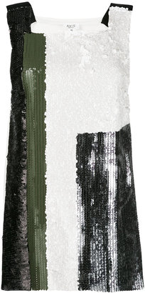 Aviu sequins embellished top - women - Polyamide/Polyester - 38