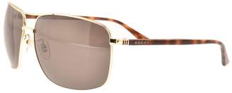 Gucci Sunglasses GG0065SK Aviator Sunglasses Grey
