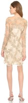 Thumbnail for your product : Marchesa Notte Embroidered Tulle Cocktail Dress