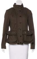 Thumbnail for your product : Burberry Long Sleeve Peplum Jacket