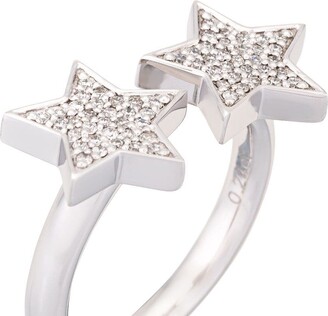 Alinka 'Stasia' diamond double star ring