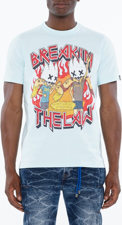 Cult of Individuality Cotton Graphic T-Shirt