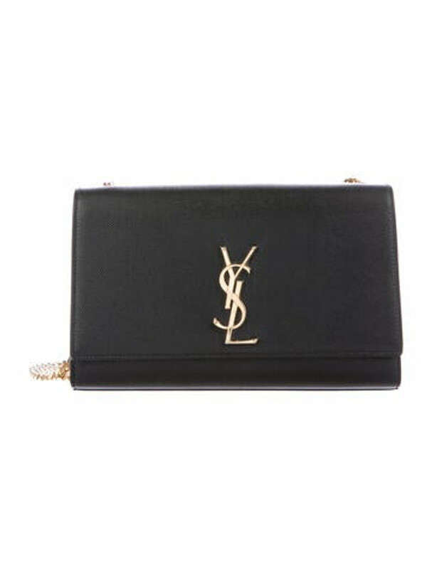 medium kate leather wallet on a chain