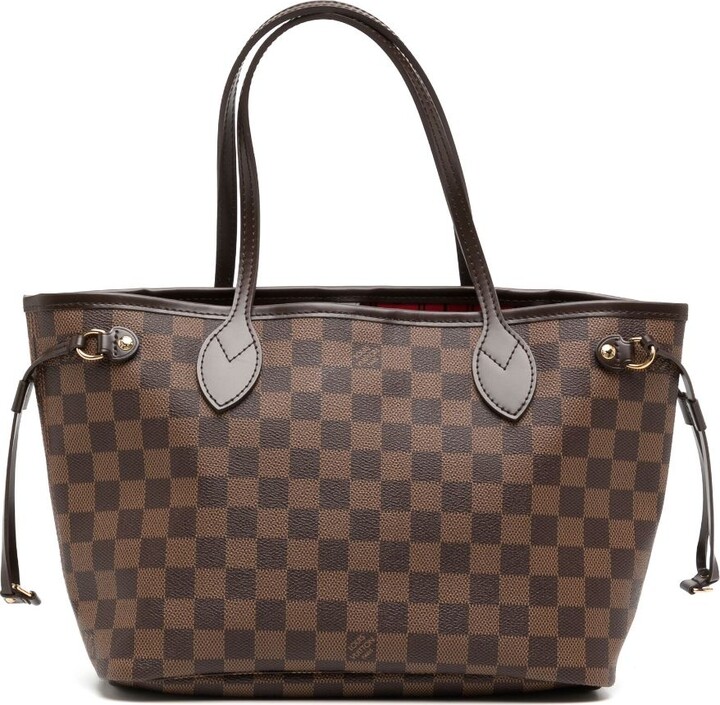 Louis Vuitton 2003 Pre-owned Damier Ebene Small Rivera Handbag - Brown