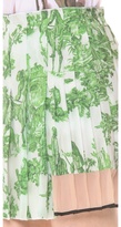 Thumbnail for your product : No.21 Toile Pleated Skirt