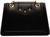 Thumbnail for your product : Dolce & Gabbana black embellished leather shoulder bag